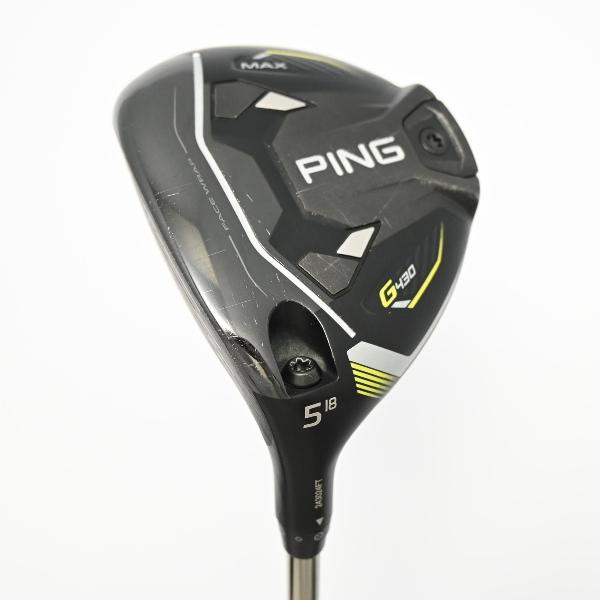 【中古】ピン　G430　G430 MAX フェアウェイウッド PING TOUR 2.0 CHROME 65　 レフティ 【5W】 シャフト：PING TOUR 2.0 CHROME 65 CDランク　フレックスS　男性用 メンズ用　左用
