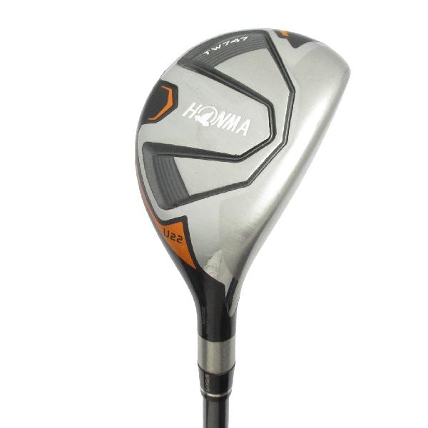 【中古】本間ゴルフ　TOUR WORLD　TOUR WORLD TW747 UT ユーティリティ VIZARD For TW747　【22】シャフト：VIZARD For TW747Cランク　フレックス設定無　男性用 メンズ用　右用｜GDOゴルフショップ 店 8,698円