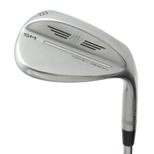 【中古】タイトリスト　Vokey　ボーケイ SM9 TOUR CHROME ウェッジ Dynamic Gold　 【58-12】 シャフト：Dynamic Gold Dランク　フレックスWEDGE　男性用 メンズ用　右用