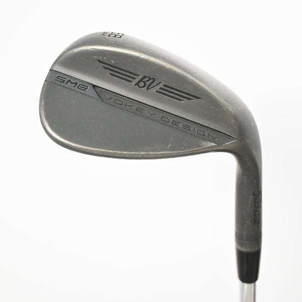 【中古】タイトリスト　Vokey　ボーケイ SM8 ジェットブラック ウェッジ スチールシャフト　 【58-14】 シャフト：スチールシャフト Dランク　フレックス判別不能　男性用 メンズ用　右用