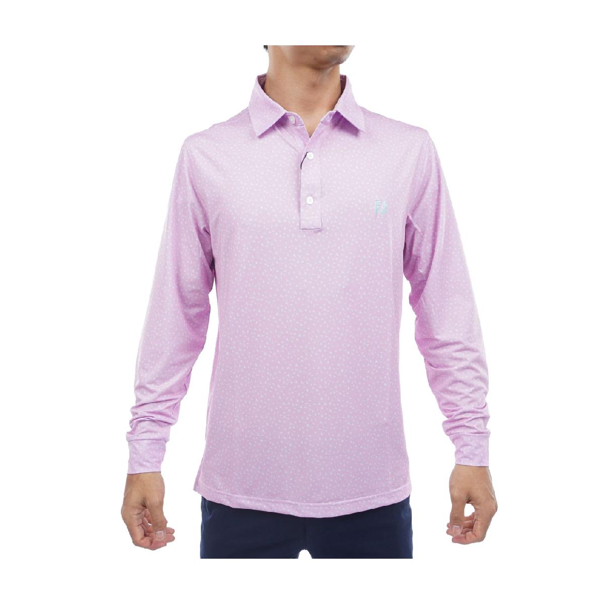 楽天市場】フットジョイ FootJoy ゴルフウェア ポロシャツ 長袖 メンズ