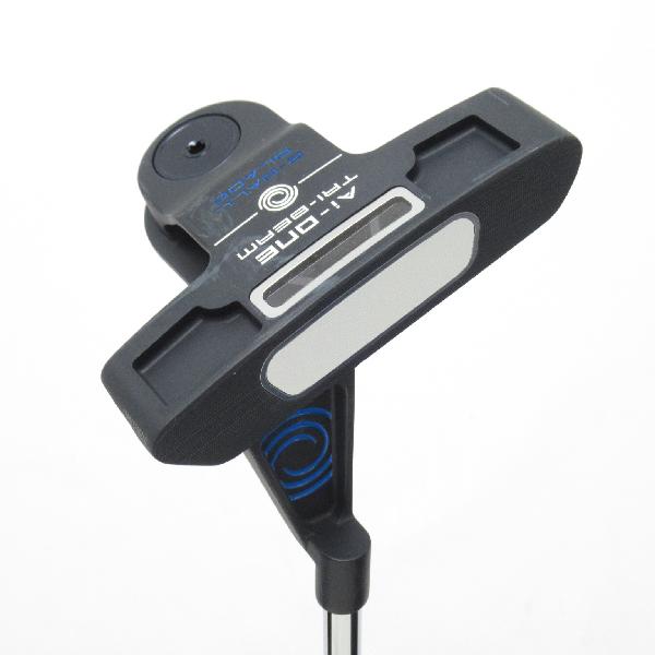 【中古】オデッセイ　AI-ONE　Ai-ONE TRI-BEAM 2-BALL BLADE パター スチールシャフト　【34】シャフト：スチールシャフトBCランク　フレックス計測項目外　男性用 メンズ用　右用｜GDOゴルフショップ 店 14,119円