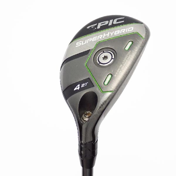 【中古】キャロウェイゴルフ　EPIC　EPIC SUPER HYBRID ユーティリティ Diamana 55 for Callaway　 【U4】 シャフト：Diamana 55 for Callaway CDランク　フレックスS　男性用 メンズ用　右用