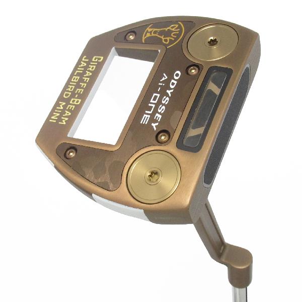 【中古】オデッセイ AI-ONE Ai-ONE GIRAFFE-BEAM JAILBIRD MINI パター スチールシャフト 【34】シャフト:スチールシャフトCランク フレックス計測項目外 男性用 メンズ用 右用|GDOゴルフショップ 店
