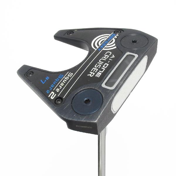 【中古】オデッセイ　AI-ONE　Ai-ONE Square 2 Square CRIUISER #7 中尺 パター スチールシャフト　 【38】 シャフト：スチールシャフト Cランク　フレックス計測項目外　男性用 メンズ用　右用