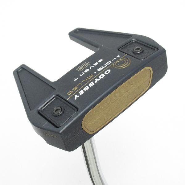 【中古】オデッセイ AI-ONE MILLED Ai-ONE MILLED SEVEN T DB パター スチールシャフト 【34】シャフト:スチールシャフトBCランク フレックス計測項目外 男性用 メンズ用 右用|GDOゴルフショップ 店