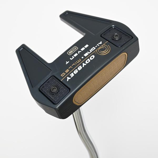 【中古】オデッセイ　AI-ONE MILLED　Ai-ONE MILLED SEVEN T DB パター スチールシャフト　【34】シャフト：スチールシャフトBCランク　フレックス計測項目外　男性用 メンズ用　右用｜GDOゴルフショップ 店