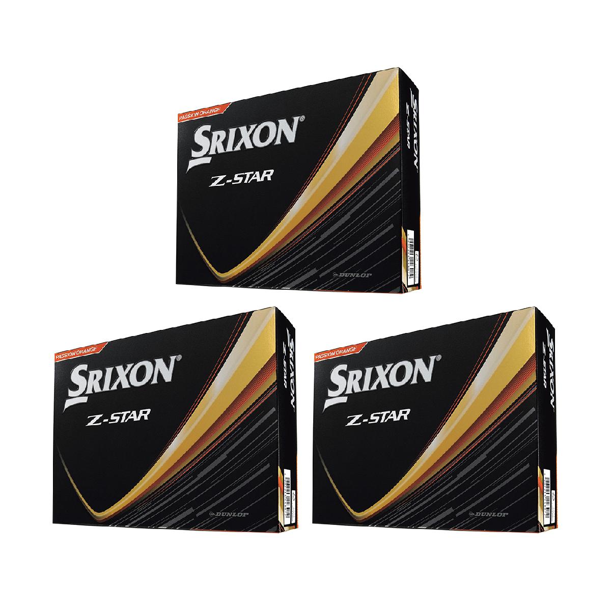 ダンロップ　SRIXON　Z-STAR9 ボール 3ダースセット