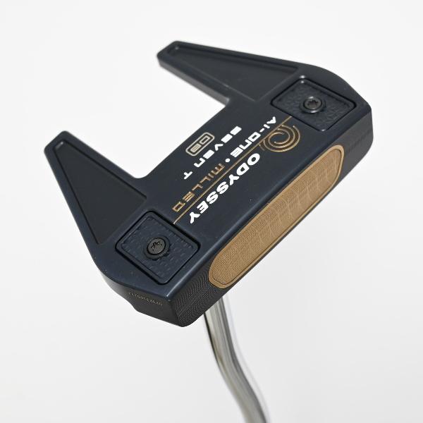 【中古】オデッセイ AI-ONE MILLED Ai-ONE MILLED SEVEN T DB パター スチールシャフト 【34】シャフト:スチールシャフトBCランク フレックス計測項目外 男性用 メンズ用 右用|GDOゴルフショップ 店