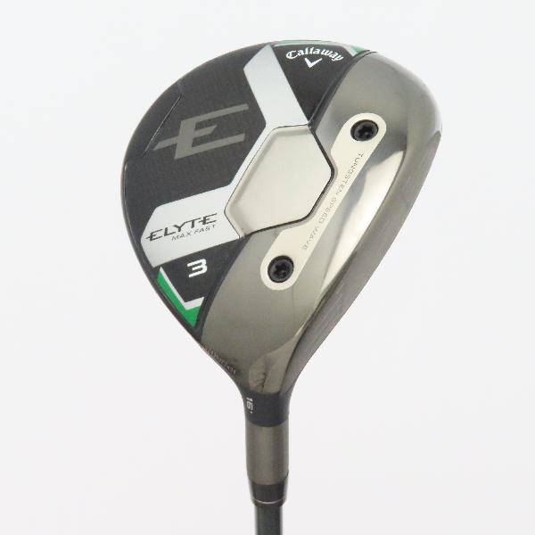 【中古】キャロウェイゴルフ ELYTE エリート MAX FAST フェアウェイウッド LIN-Q 40 for Callaway 【3W】シャフト:LIN-Q 40 for CallawayBランク フレックスR 男性用 メンズ用 右用|GDOゴルフショップ 店