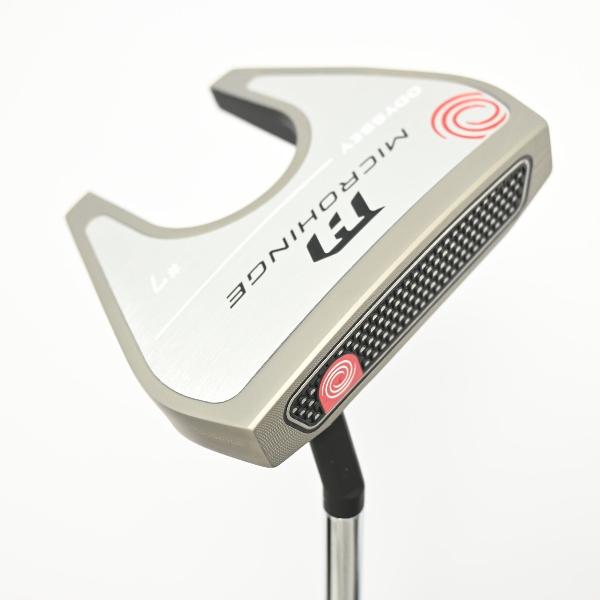 【中古】オデッセイ ODYSSEY MICROHINGE #7 S パター スチールシャフト 【34】 シャフト:スチールシャフト BCランク フレックス計測項目外 男性用 メンズ用 右用