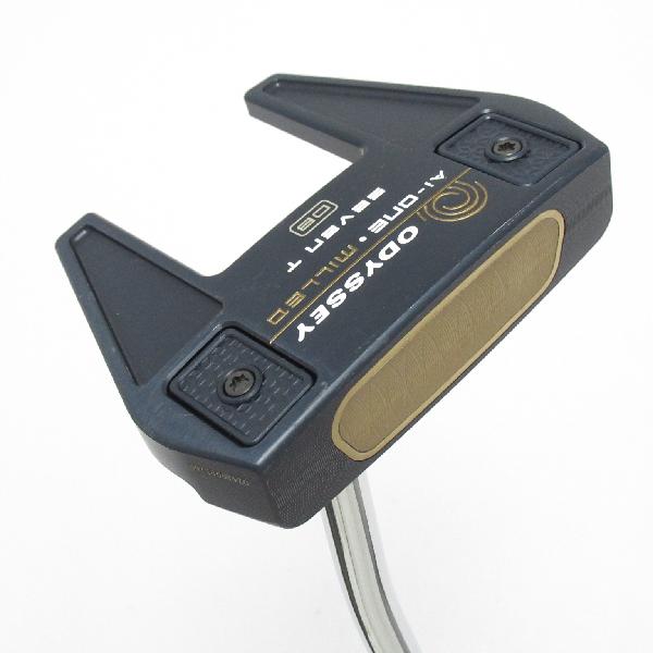 【中古】オデッセイ AI-ONE MILLED Ai-ONE MILLED SEVEN T DB パター スチールシャフト 【34】シャフト:スチールシャフトBCランク フレックス計測項目外 男性用 メンズ用 右用|GDOゴルフショップ 店