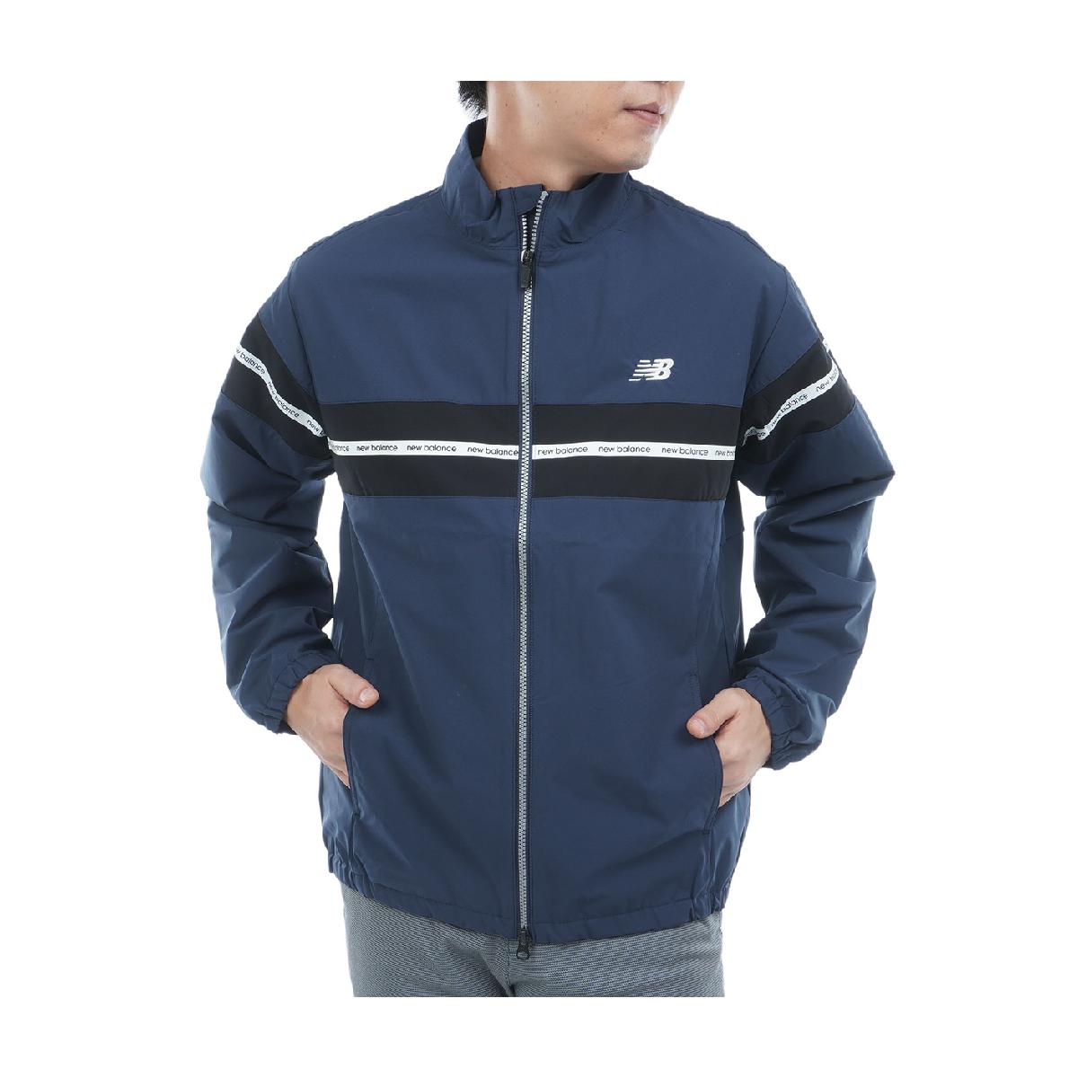 ニューバランス New Balance Golf マットタフタ フルジップウインドブルゾン|GDOゴルフショップ 店