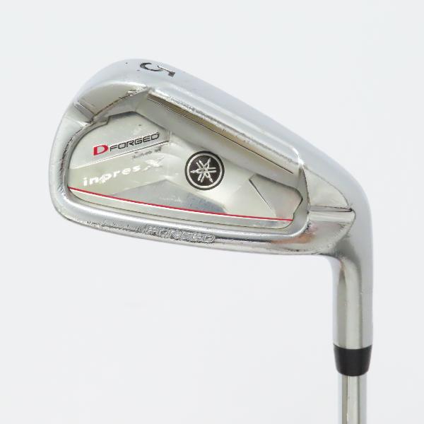 【中古】ヤマハ　inpres　インプレス X D FORGED アイアン スチールシャフト　 シャフト：スチールシャフト Dランク　フレックス判別不能　男性用 メンズ用　右用