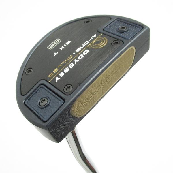 【中古】オデッセイ AI-ONE MILLED Ai-ONE MILLED SIX T DB パター スチールシャフト 【34】シャフト:スチールシャフトBCランク フレックス計測項目外 男性用 メンズ用 右用|GDOゴルフショップ 店