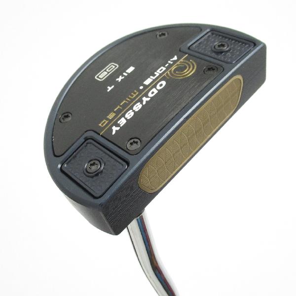 【中古】オデッセイ AI-ONE MILLED Ai-ONE MILLED SIX T DB パター スチールシャフト 【34】シャフト:スチールシャフトBCランク フレックス計測項目外 男性用 メンズ用 右用|GDOゴルフショップ 店