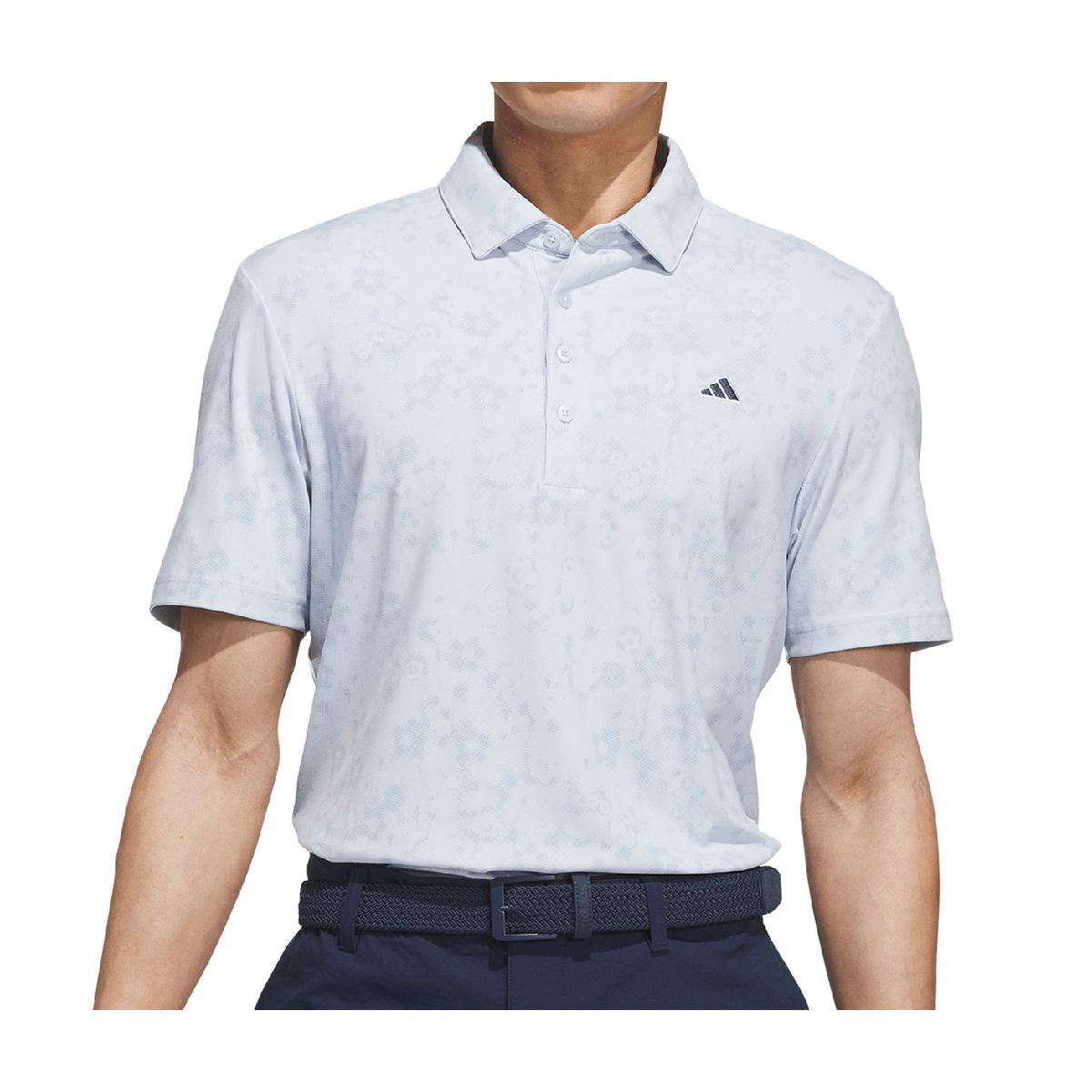 アディダス　Adidas　ストレッチ クライマクール バタースパン フローラルプリント 半袖ポロシャツ｜GDOゴルフショップ 店