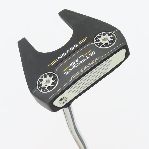 【中古】オデッセイ　STROKE LAB　ストロークラボ BLACK SEVEN パター カーボンスチール複合シャフト　 【33】 シャフト：カーボンスチール複合シャフト Cランク　フレックス計測項目外　男性用 メンズ用　右用