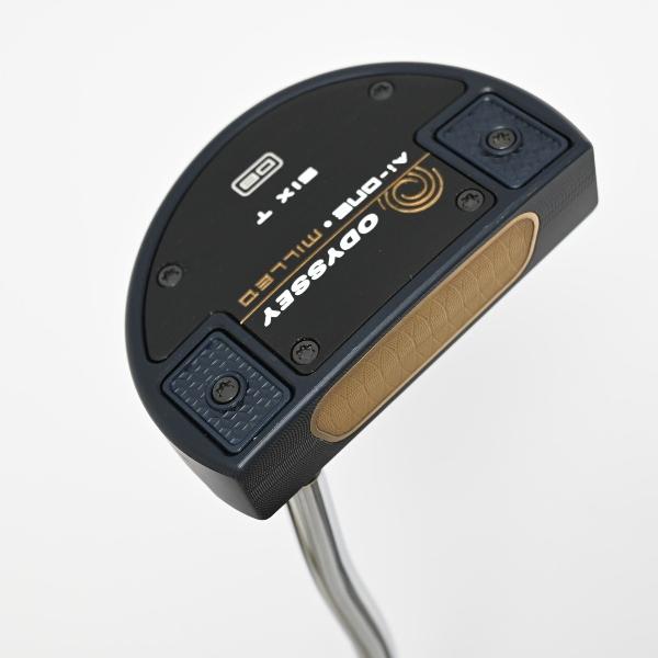 【中古】オデッセイ AI-ONE MILLED Ai-ONE MILLED SIX T DB パター スチールシャフト 【34】シャフト:スチールシャフトBCランク フレックス計測項目外 男性用 メンズ用 右用|GDOゴルフショップ 店