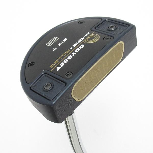 【中古】オデッセイ　AI-ONE MILLED　Ai-ONE MILLED SIX T DB パター スチールシャフト　【34】シャフト：スチールシャフトBCランク　フレックス計測項目外　男性用 メンズ用　右用｜GDOゴルフショップ 店