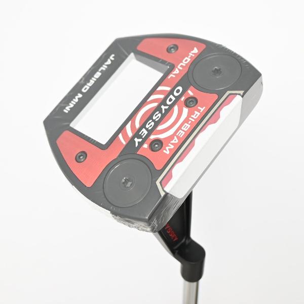 【中古】オデッセイ Ai-DUAL Ai-DUAL TRI-BEAM JAILBIRD MINI パター スチールシャフト 【33】シャフト:スチールシャフトAランク フレックス計測項目外 男性用 メンズ用 右用|GDOゴルフショップ 店