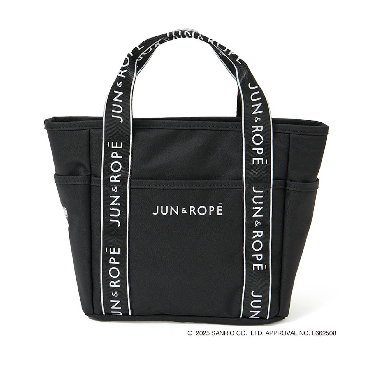 ジュン アンド ロペ　JUN & ROPE　シナモロール ワッペン付きカートバッグ