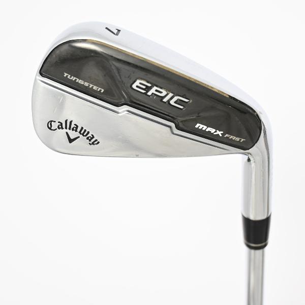 【中古】キャロウェイゴルフ EPIC EPIC MAX FAST アイアン N.S.PRO ZELOS 7 シャフト:N.S.PRO ZELOS 7Cランク フレックスS 男性用 メンズ用 右用|GDOゴルフショップ 店