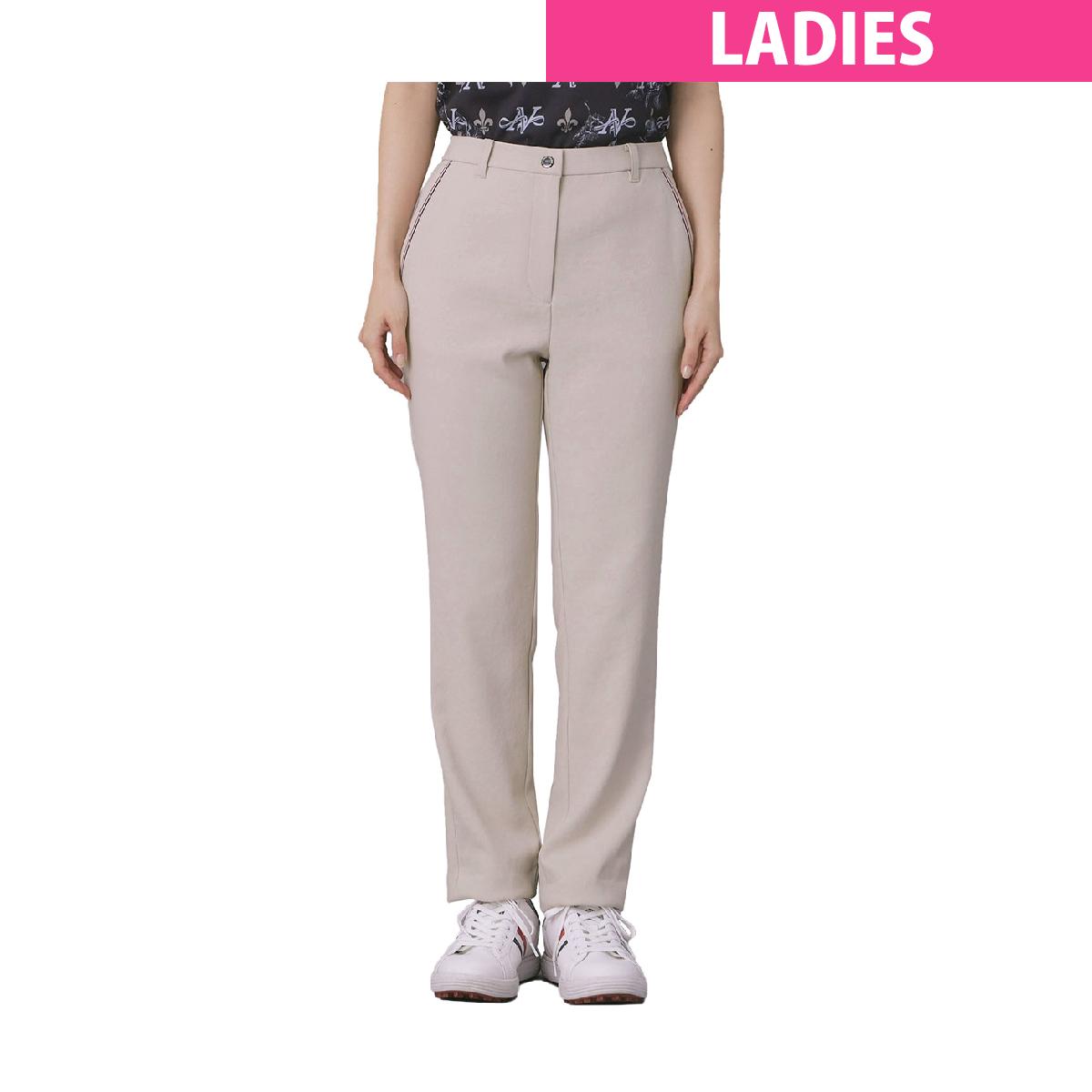 アダバットネイビー　ADABAT NAVY　ストレッチツイルストレートパンツ　レディス｜GDOゴルフショップ 店