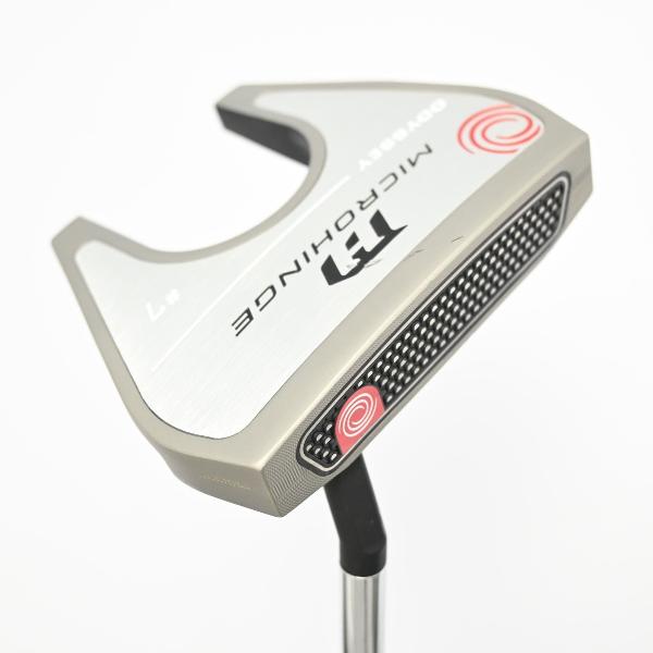 【中古】オデッセイ ODYSSEY MICROHINGE #7 S パター スチールシャフト 【34】 シャフト:スチールシャフト Cランク フレックス計測項目外 男性用 メンズ用 右用