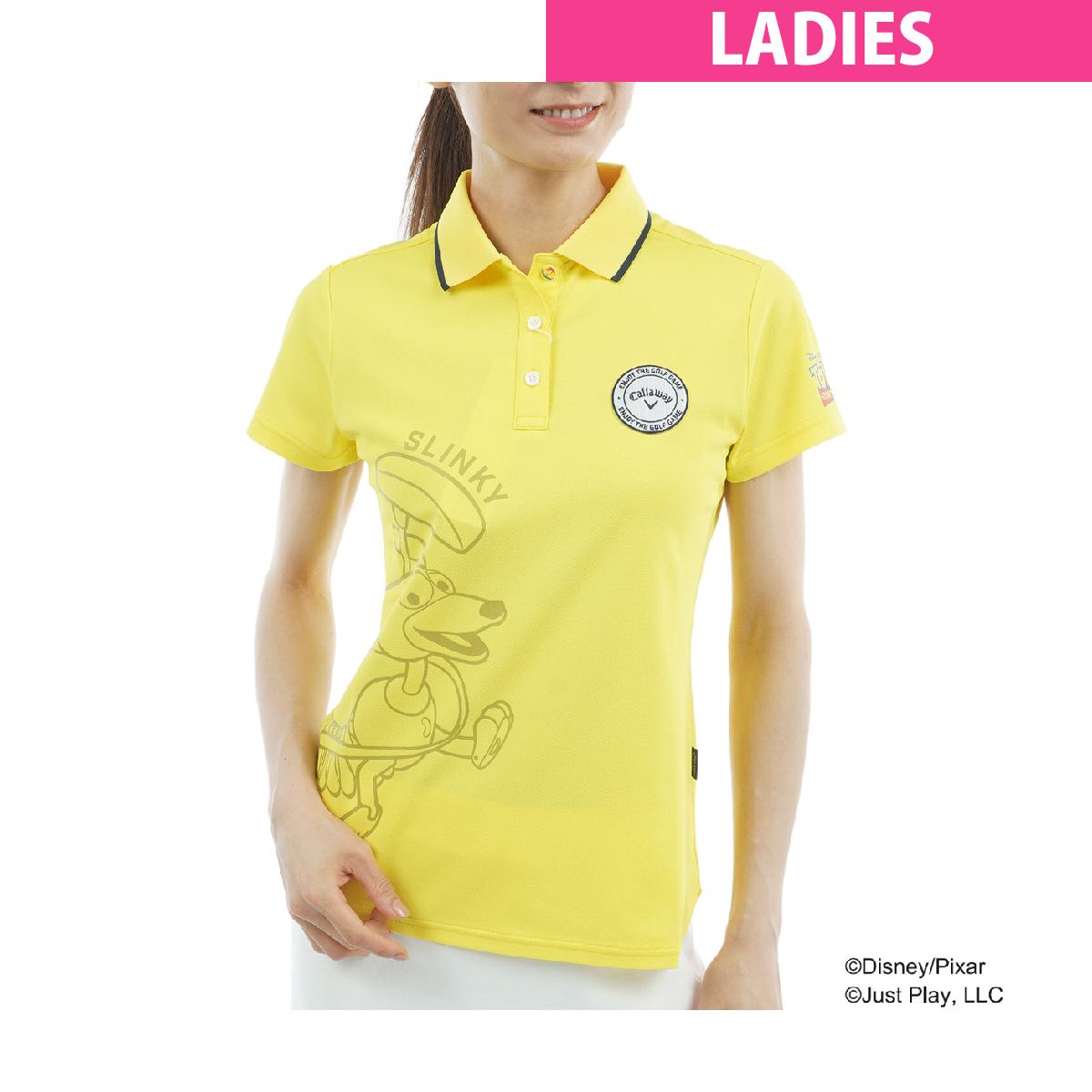 楽天市場】キャロウェイ 半袖 ポロシャツ 鬼鹿の子 トイストーリー TOY