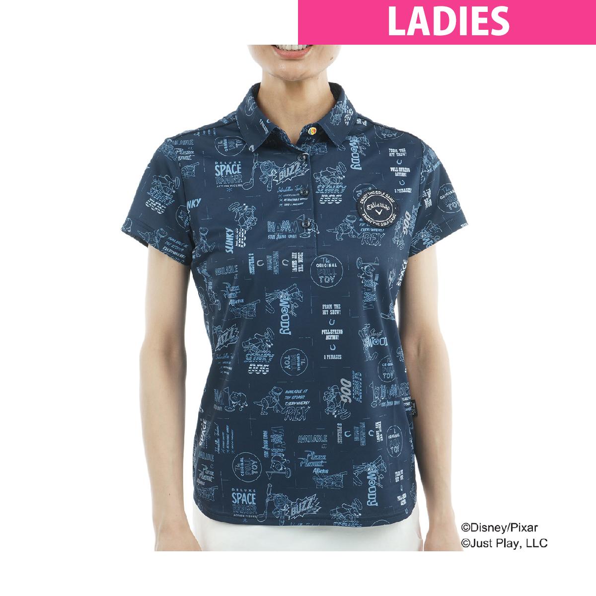 新品　未使用　キャロウェイ　ディズニー　トイ・ストーリー　カノコ　半袖シャツ 新品 未使用 キャロウェイ ディズニー トイ・ストーリー カノコ 半袖