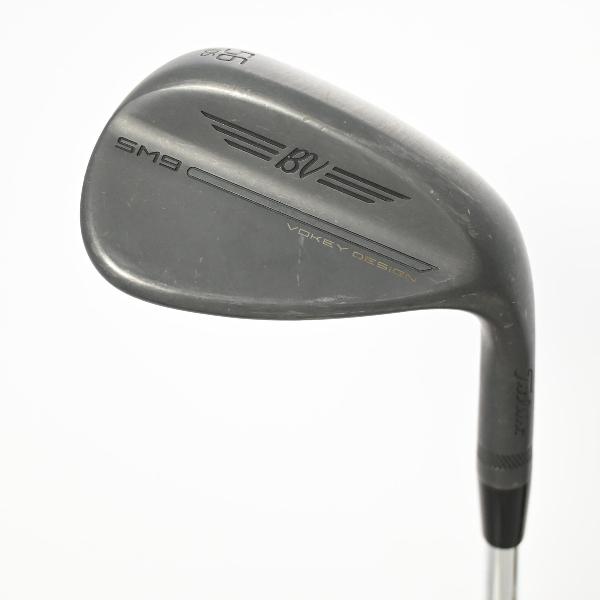 【中古】タイトリスト　Vokey　ボーケイ SM9 JET BLACK ウェッジ スチールシャフト　【56-10】シャフト：スチールシャフトCランク　フレックス設定無　男性用 メンズ用　右用｜GDOゴルフショップ 店
