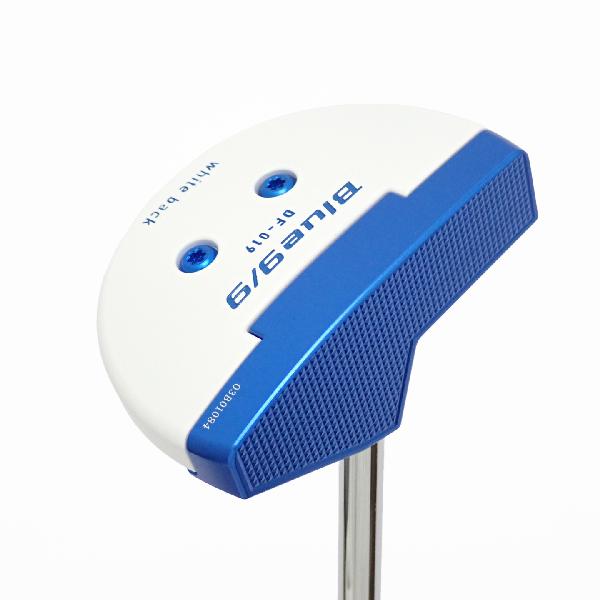 【中古】キャスコ　Blue　Blue9／9 ホワイトバック DELTA-FACE DF-019 丸マレット パター スチールシャフト　 【34】 シャフト：スチールシャフト Bランク　フレックス計測項目外　男性用 メンズ用　右用