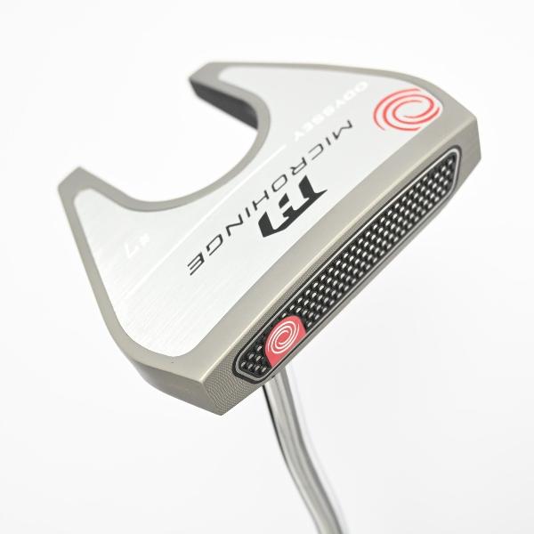【中古】オデッセイ ODYSSEY MICROHINGE #7 DB パター スチールシャフト 【34】 シャフト:スチールシャフト BCランク フレックス計測項目外 男性用 メンズ用 右用