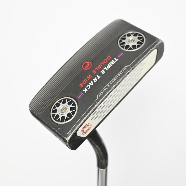 【中古】オデッセイ　STROKE LAB　トリプル トラック DOUBLE WIDE FLOW パター カーボンスチール複合シャフト　 【34】 シャフト：カーボンスチール複合シャフト CDランク　フレックス計測項目外　男性用 メンズ用　右用