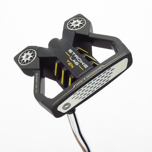 【中古】オデッセイ　STROKE LAB　ストロークラボ TEN ツアーライン スリー ドット パター カーボンスチール複合シャフト　【34】シャフト：カーボンスチール複合シャフトBCランク　フレックス計測項目外　男性用 メンズ用　右用｜GDOゴルフショップ 店