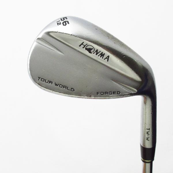 【中古】本間ゴルフ　TOUR WORLD　ツアーワールド TW-W(2015) ウェッジ スチールシャフト　 【56-12】 シャフト：スチールシャフト Dランク　フレックス判別不能　男性用 メンズ用　右用