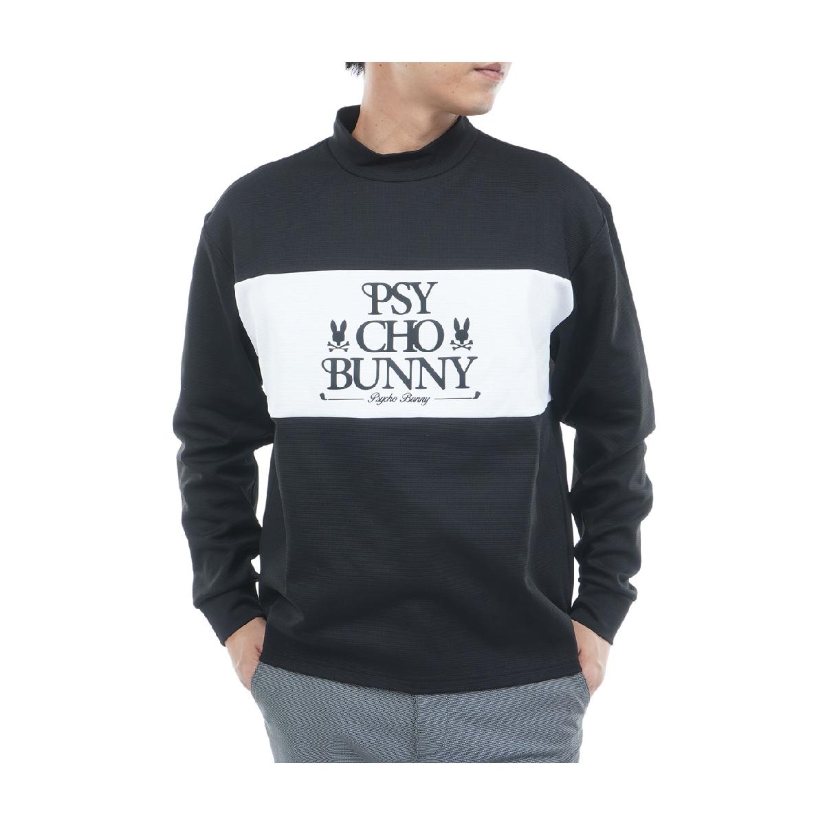 楽天市場】サイコバニー PSYCHO BUNNY GOLF ラインスリーブロゴ モック