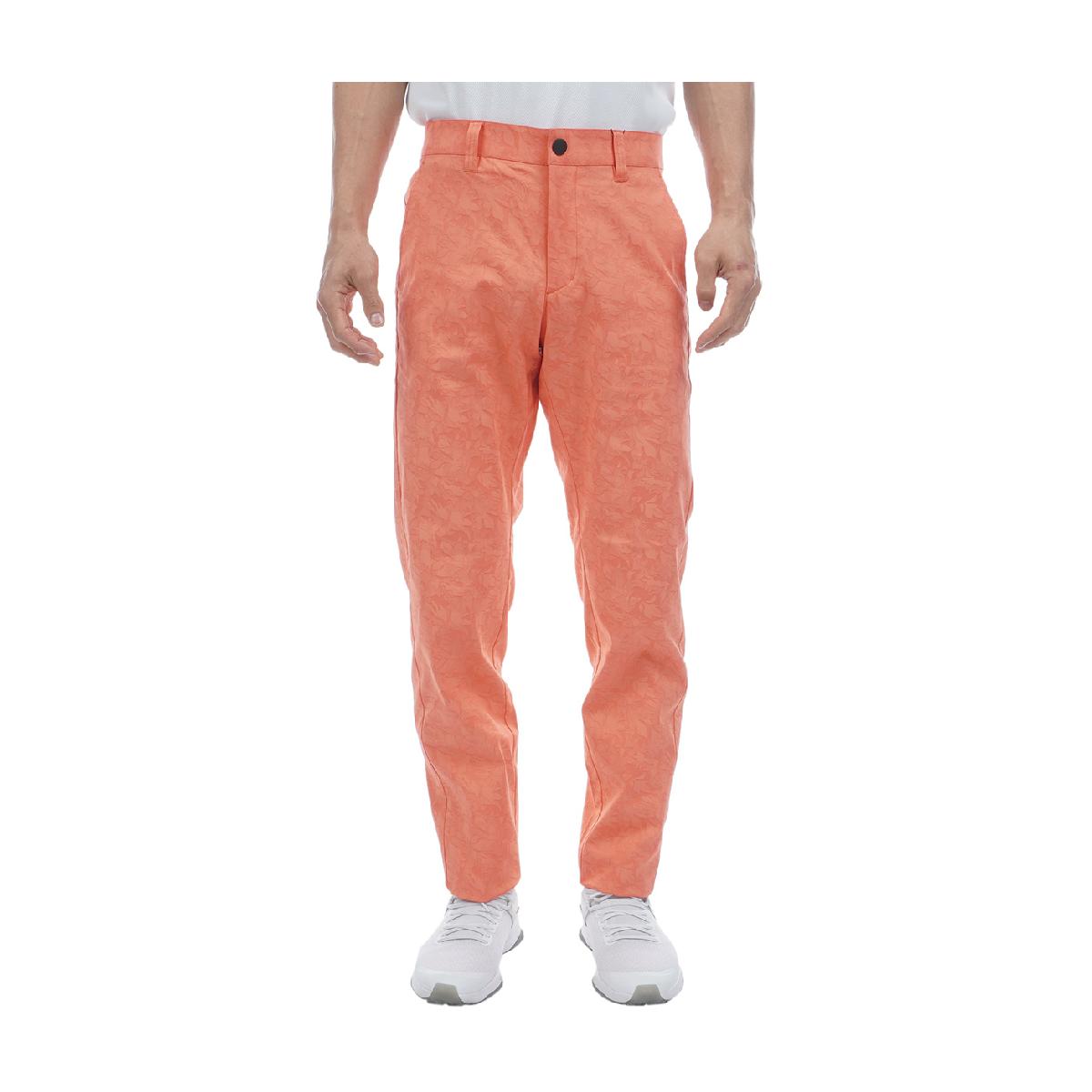 ルコックスポルティフ ゴルフ Le coq sportif GOLF RIJOUME リーフ柄ストレッチジャガードパンツ|GDOゴルフショップ 店