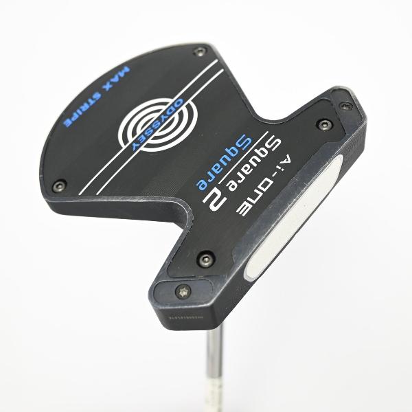 【中古】オデッセイ AI-ONE Ai-ONE Square 2 Square MAX STRIPE パター スチールシャフト 【33】シャフト:スチールシャフトCランク フレックス計測項目外 男性用 メンズ用 右用|GDOゴルフショップ 店