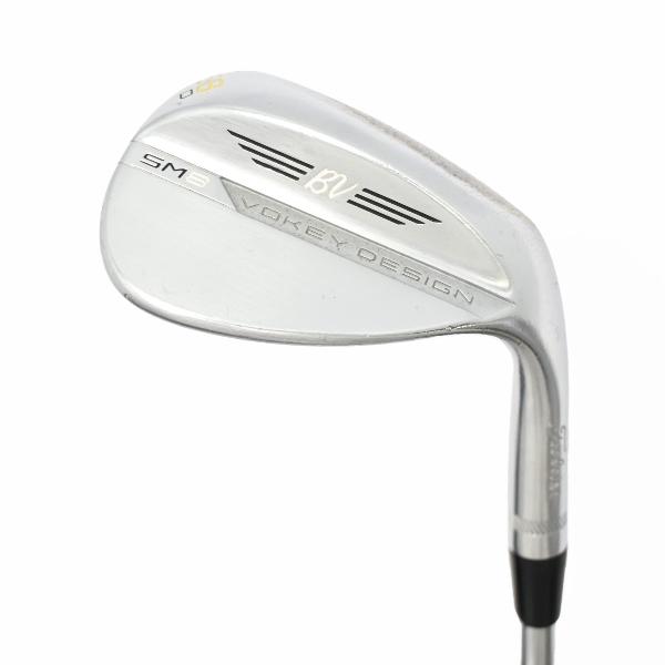 【中古】タイトリスト　Vokey　ボーケイ SM8 ツアークローム ウェッジ スチールシャフト　 【58-12】 シャフト：スチールシャフト Dランク　フレックス判別不能　男性用 メンズ用　右用