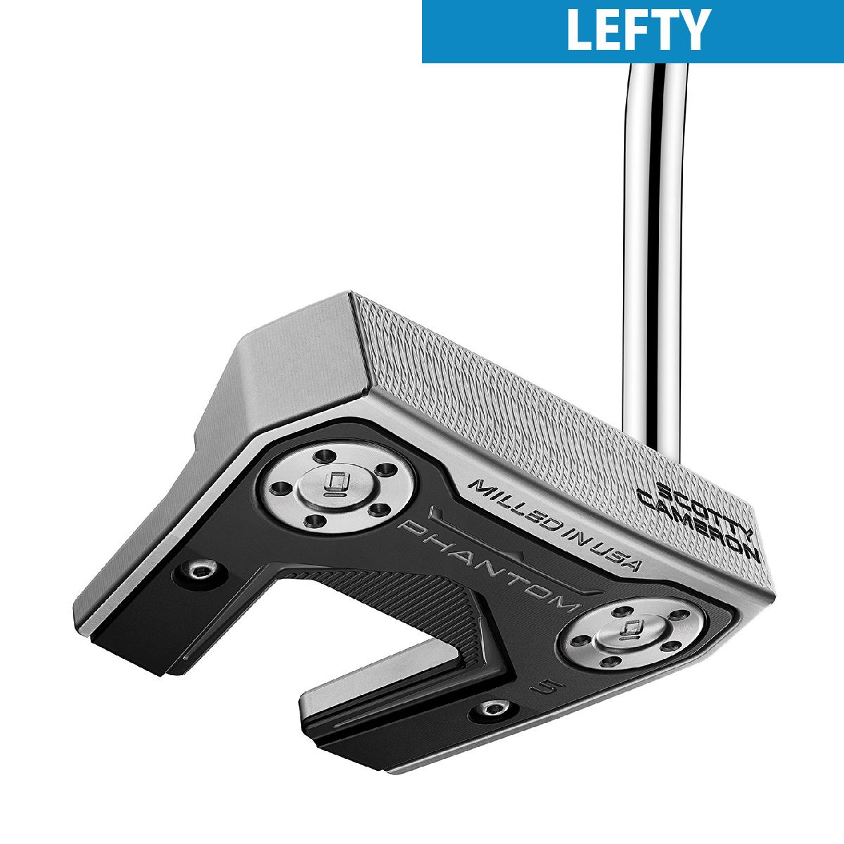 スコッティキャメロン　SCOTTY CAMERON　ファントム 5 パター　 レフティ シャフト：オリジナルスチール