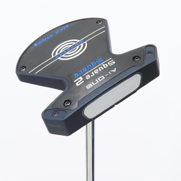 【中古】オデッセイ AI-ONE Ai-ONE Square 2 Square MAX STRIPE パター スチールシャフト 【34】 シャフト:スチールシャフト Bランク フレックス計測項目外 男性用 メンズ用 右用