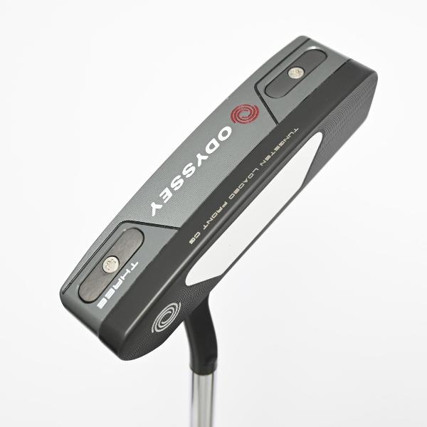 【中古】オデッセイ　ODYSSEY　TRI HOT 5K THREE パター カーボンスチール複合シャフト　【33】シャフト：カーボンスチール複合シャフトCランク　フレックス計測項目外　男性用 メンズ用　右用｜GDOゴルフショップ 店