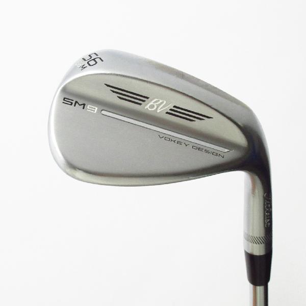 【中古】タイトリスト　Vokey　Vokey SM9 TOUR CHROME ウェッジ BV105　【56-08】シャフト：BV105Dランク　フレックス設定無　男性用 メンズ用　右用｜GDOゴルフショップ 店 9,679円