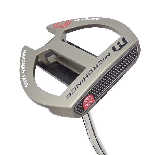 【中古】オデッセイ　ODYSSEY　MICROHINGE MARXMAN FANG DB パター スチールシャフト　【34】シャフト：スチールシャフトBCランク　フレックス計測項目外　男性用 メンズ用　右用｜GDOゴルフショップ 店