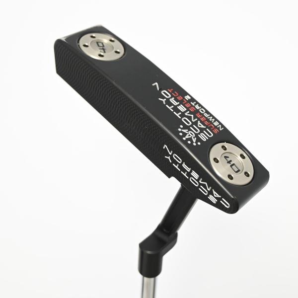 【中古】スコッティキャメロン　SCOTTY CAMERON　SCOTTY CAMERON カスタム パター スチールシャフト　レフティ 【33】シャフト：スチールシャフトCDランク　フレックス計測項目外　男性用 メンズ用　左用｜GDOゴルフショップ 店