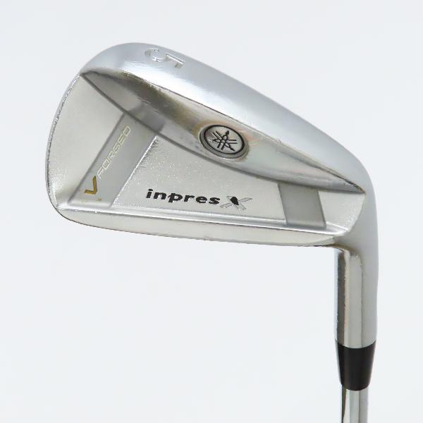 【中古】ヤマハ　inpres　インプレス X V Forged(2013) アイアン スチールシャフト　 シャフト：スチールシャフト Dランク　フレックス判別不能　男性用 メンズ用　右用