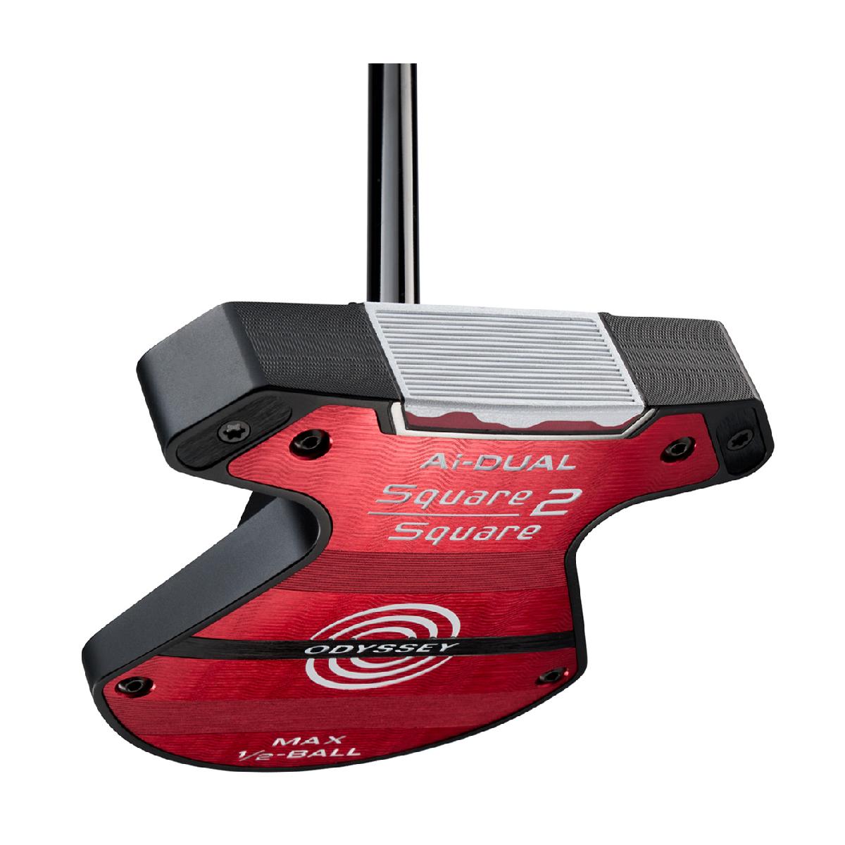 オデッセイ　Ai-DUAL　Ai-DUAL Square 2 Square 1／2-BALL MAX パター　 シャフト：STROKE LAB 120 BLACK