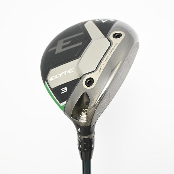 【中古】キャロウェイゴルフ ELYTE エリート フェアウェイウッド VENTUS GREEN 5 for Callaway 【3W】シャフト:VENTUS GREEN 5 for CallawayBCランク フレックスS 男性用 メンズ用 右用|GDOゴルフショップ 店